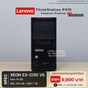 (เฉพาะเครื่อง) Lenovo ThinkStation P310 (Workstation)(E3-1230)